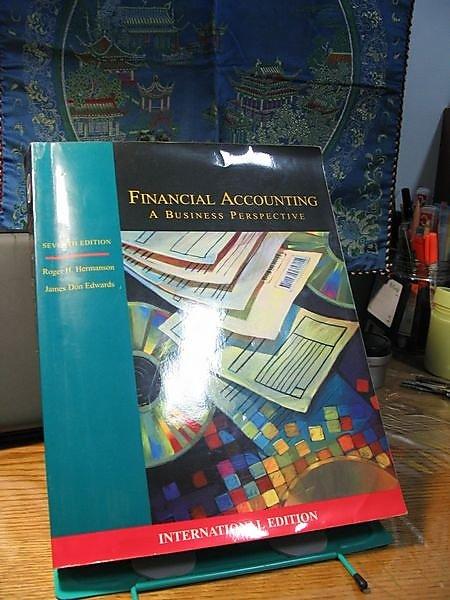 （財務會計原文教科書）Financial Accounting 7th ed.