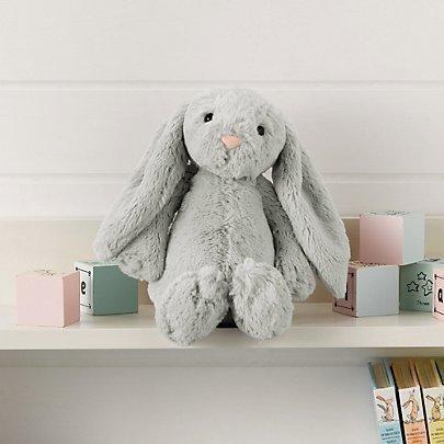 預購 英國 JELLYCAT各品項代購 寶寶的第一個朋友 最精緻的絨毛玩偶 邦尼兔 Bunny 生日禮 安撫娃娃 灰色