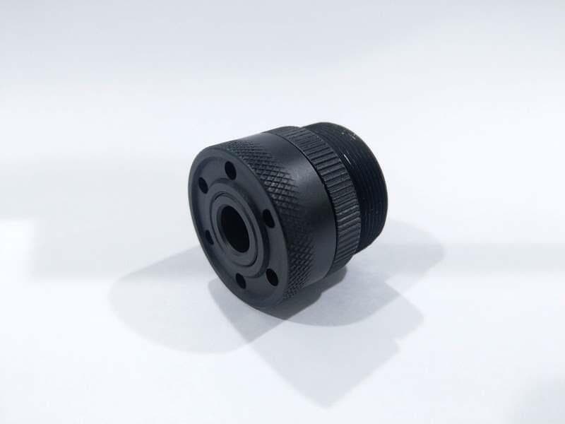 RST紅星- VSR10 CNC鋁合金 多功能14mm逆牙滅音器轉接頭，兼具汽缸頭拆卸工具 MPL-VSA2