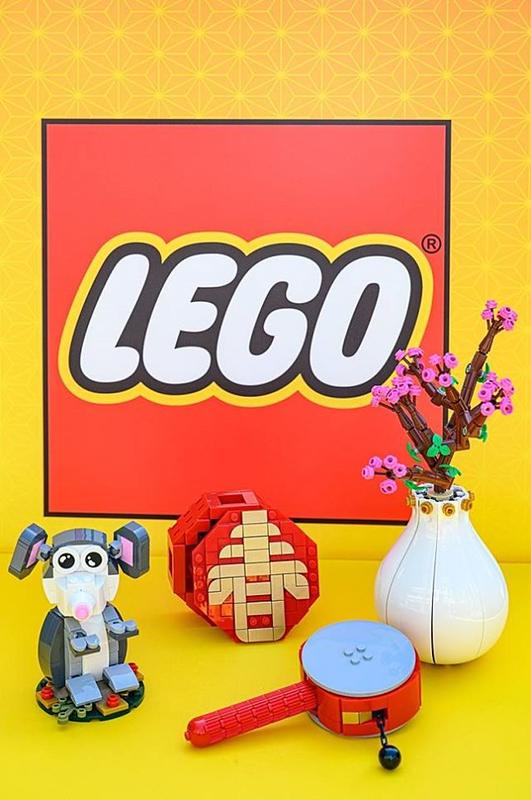 現貨 樂高 LEGO 樂高  搖一波浪鼓 + 春字盒  全新未拆 公司貨