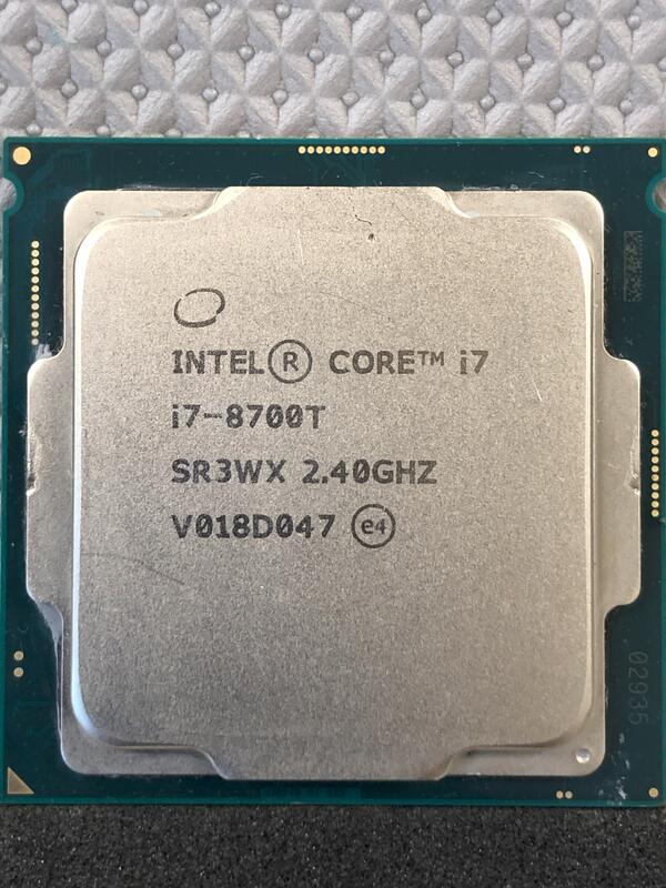 4 Intel Core i7-8700T 2.40GHz LGA1151 省電型35W | 露天市集| 全台