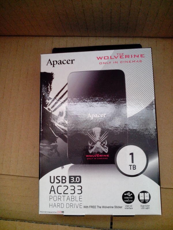 滿萬送萬滿千送千  Apacer宇瞻 AC233 1TB USB3.0 2.5吋行動硬碟 g