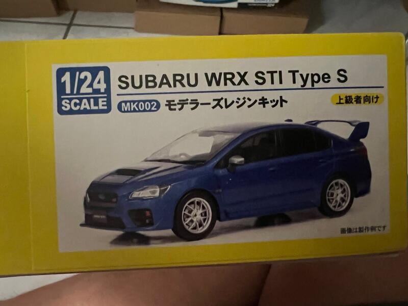 1/24 SUBARU WRX STI Type S【MK002】レジンモデル - 模型/プラモデル