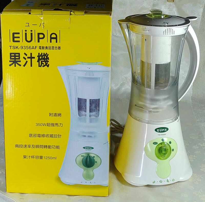 《 生活小舖 》全新 EUPA 璨坤電器 優柏果汁機-TSK-9356AF家用電動食品混合器