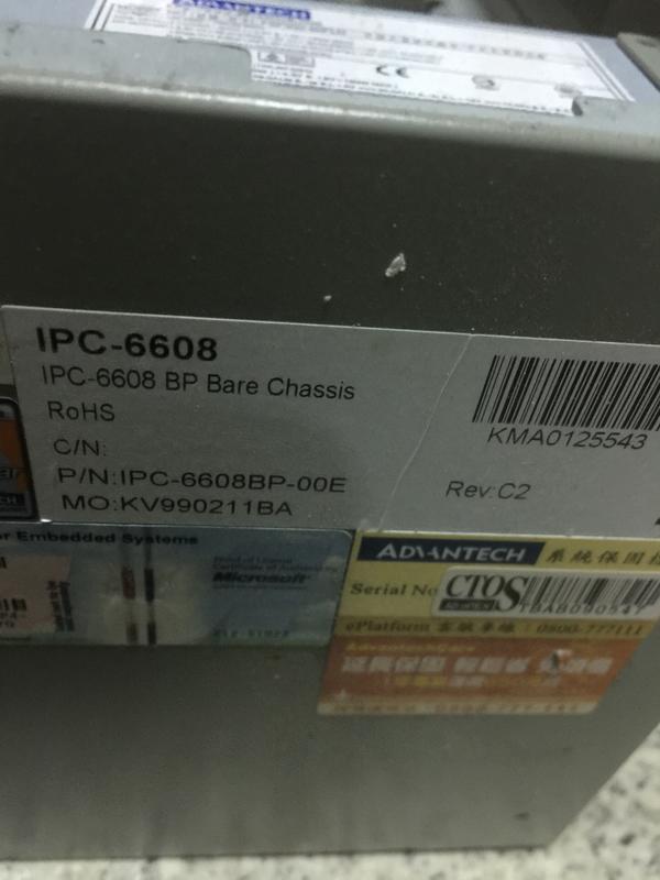 研華 工業電腦 IPC-6608 小機殼