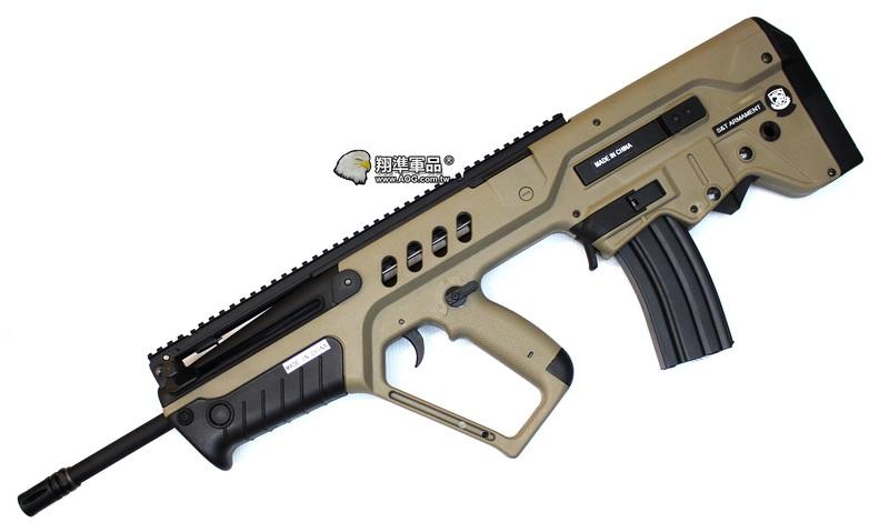 【翔準軍品AOG】S&T T21 沙色 AEG FLAT 電動槍 犢牛式 步槍 DA-AEG-34DE