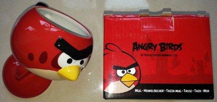 AngryBirds憤怒鳥馬克杯(附杯蓋)