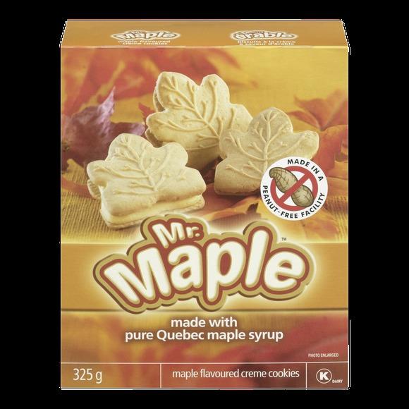 100% 加拿大原裝進口 Mr. Maple 楓糖餅乾 楓糖漿餅乾 楓葉餅乾 325g