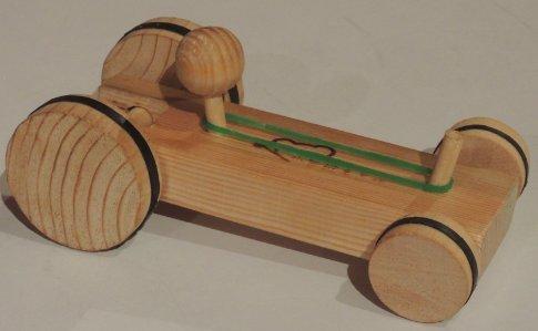 [小魯班木工坊] 木製迴力車材料包
