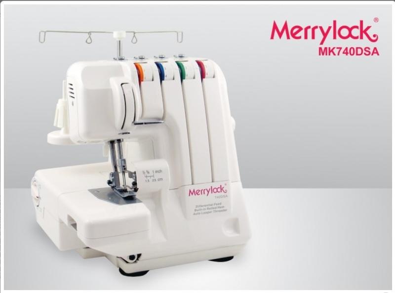 【洋裁達人】台製瑪麗克Merrylock 740DSA 二針四線 萬用拷克機團購（洋裁拼布班、服裝科學生）另優惠