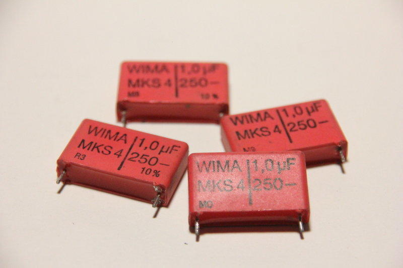 已缺貨-WIMA MKS4 1uF/250V 金屬薄膜電容 1uF 1.0uF 250V 耦合電容 分頻電容 發燒電容 | 露天市集 | 全台 ...