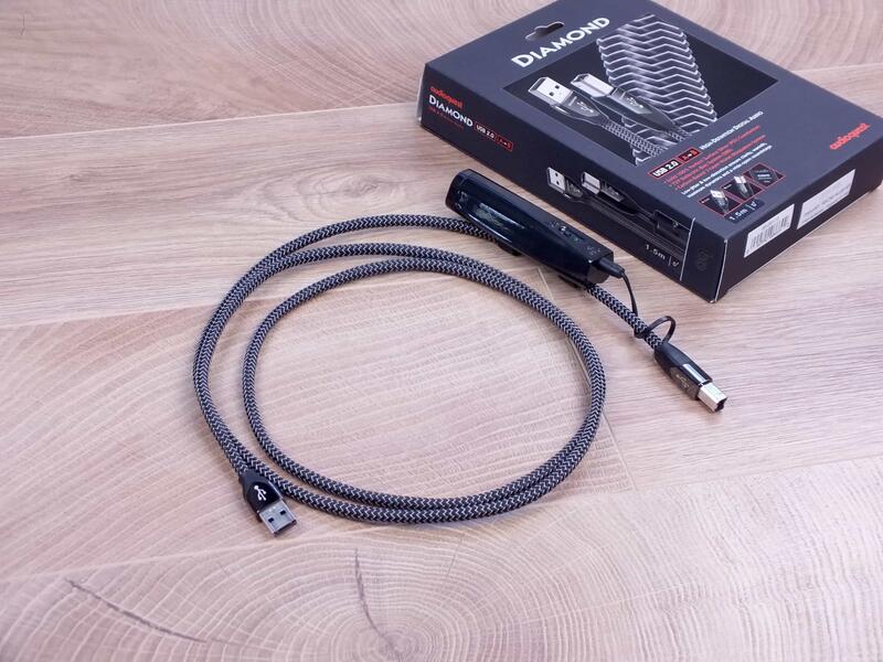 BA-Audio專業代購] Audioquest Diamond USB 2.0傳輸線(Type A-B)1.5米