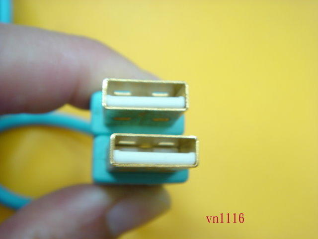 【全冠】高品質USB2.0公/USB2.0公接頭傳輸線.USB2.0公轉USB2.0公轉接線~4米~《vn1116》