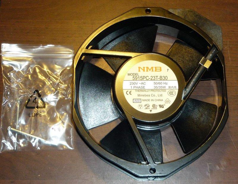 NMB 5915PC-23T-B30 230VAC 散熱風扇