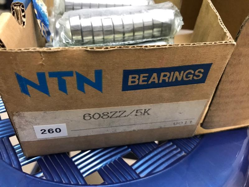 NTN 608 ZZ 全新 日本廠 軸承   培林 8*22*7 電動工具 直排輪 馬達 鐵蓋
