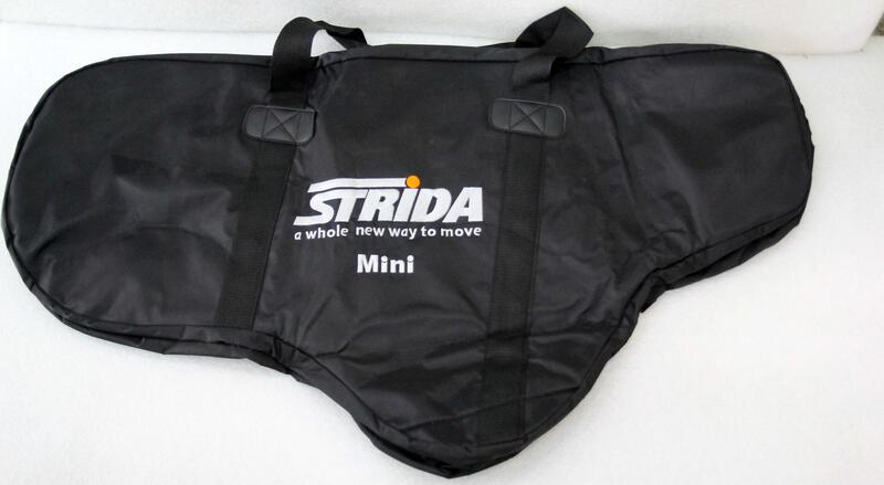全新STRIDA MINI 小型防撞泡棉夾層攜車袋