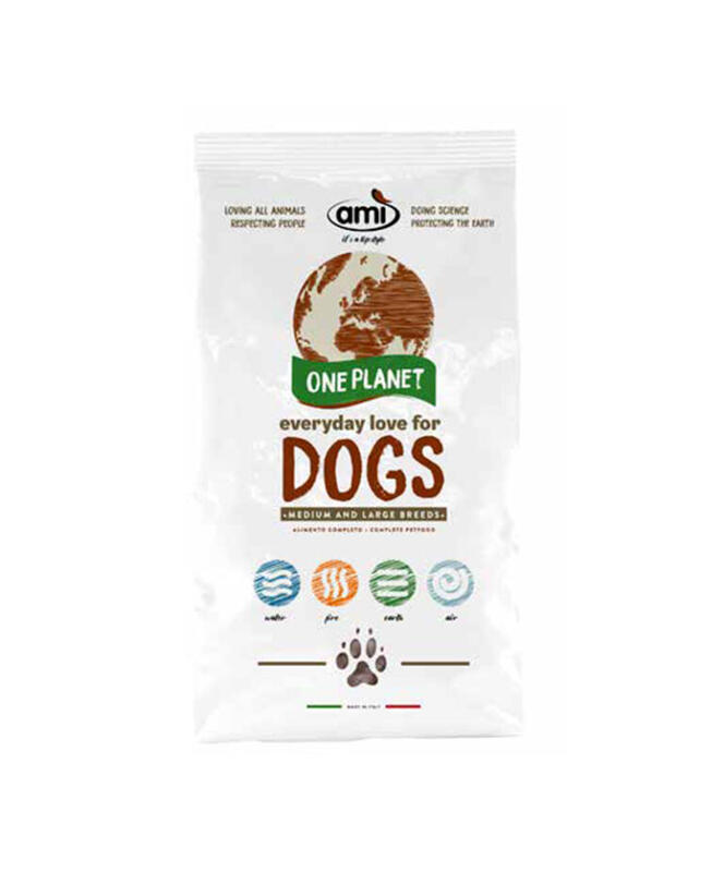 2021 新配方 素食狗飼料 AMI 阿米 (3kg新包裝) 中顆粒 滿額免運費