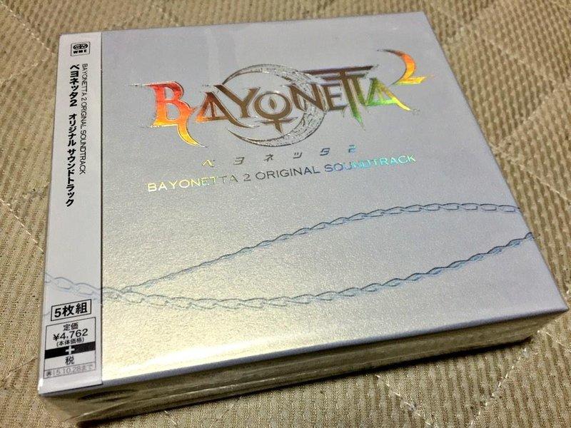 中野] (現貨)日版CD-BAYONETTA 2 Original Soundtrack (魔兵驚天錄2