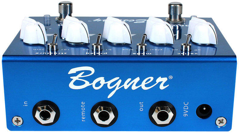大鼻子樂器德國頂級音箱大廠Bogner Ecstasy Blue 破音電吉他效果器