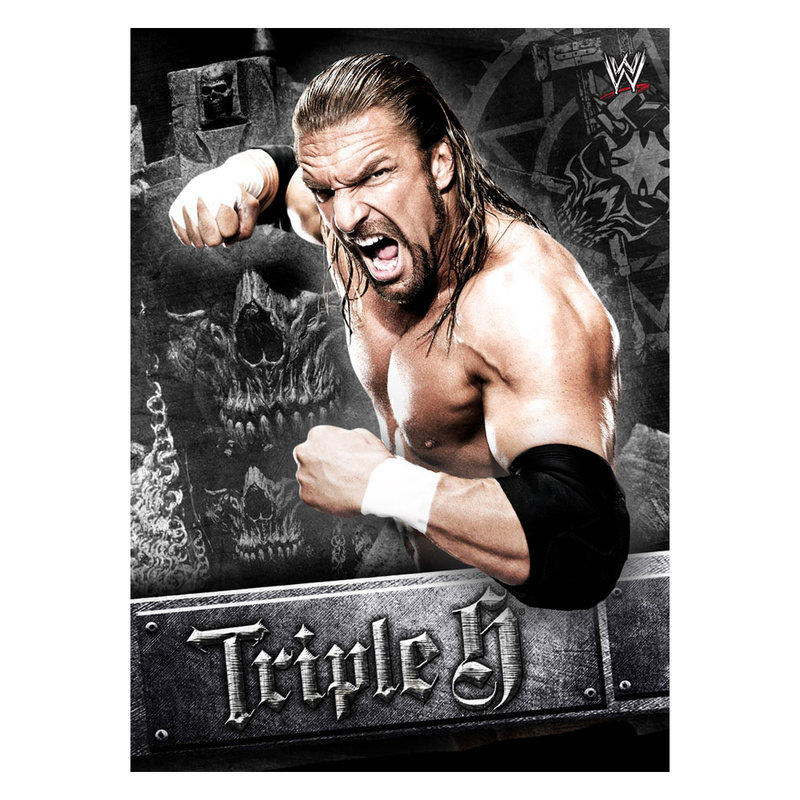 [WWE Taiwan] 正版 "Triple H 5x7 Unsigned Photo" HHH之精美彩色圖照片圖卡 超值熱賣中!