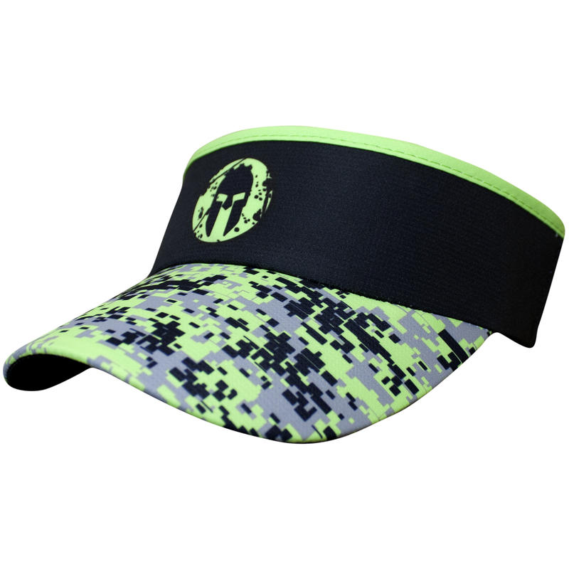 斯巴達障礙跑競賽(Spartan Race)野獸賽偽裝黑綠色空心帽.HEADSWEATS汗淂(世界領導品牌)官方合作夥伴
