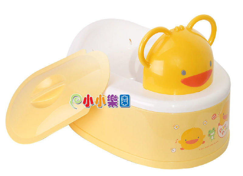 黃色小鴨兩段式功能造型幼兒便器 GT-83186讓寶寶快樂學習上廁所*小小樂園*