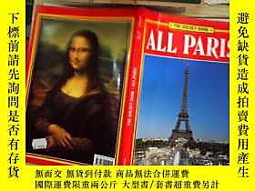 古文物Golden罕見Book of All of Paris 黃金巴黎 英文原版露天261116 