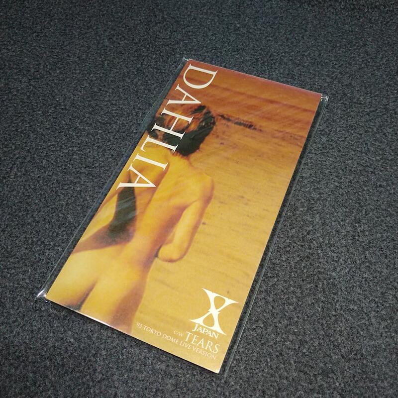 Dahlia - X JAPAN 單曲CD YOSHIKI背影款 8cm 日盤正版