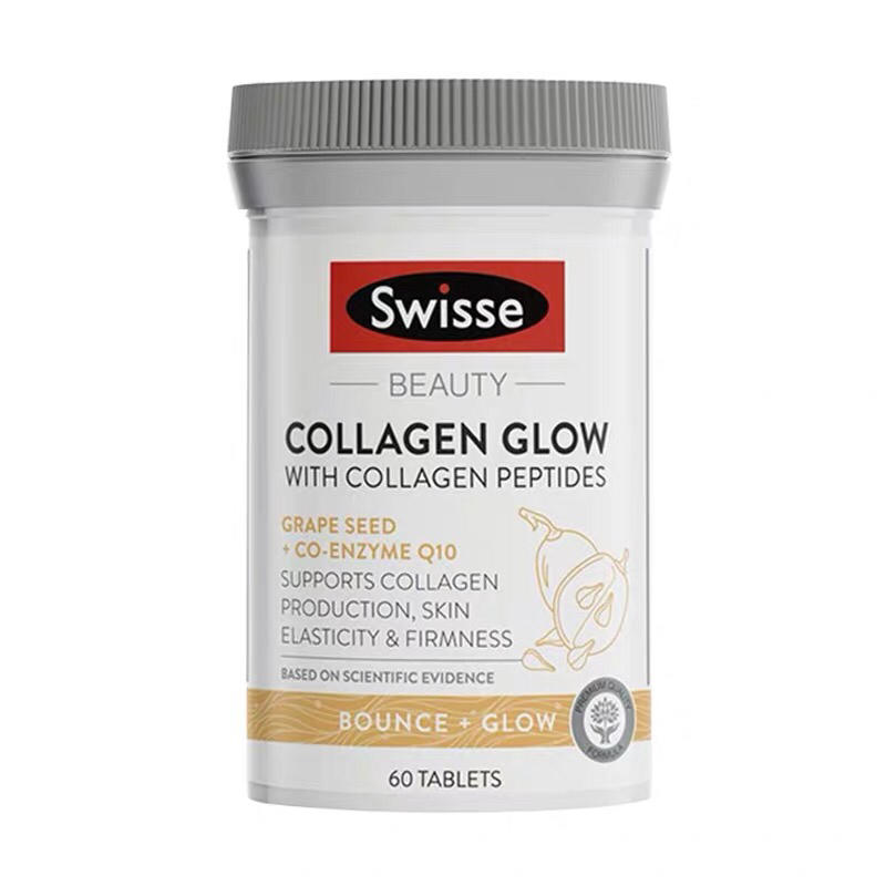 丰馥生活澳洲Swisse膠原蛋白肽發光片60錠Collagen glow