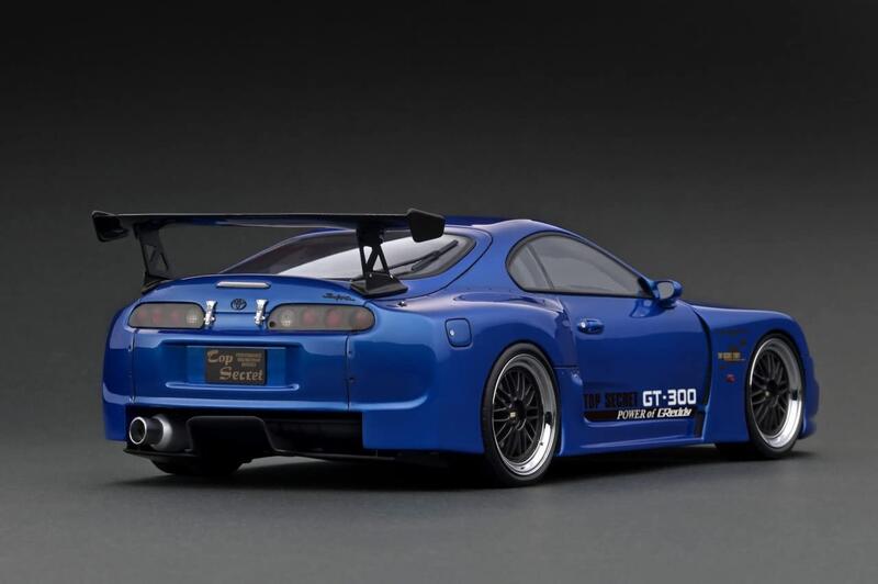 名車館】Ignition TOP SECRET GT300 Supra (JZA80) 1/18 IG2488 | 露天