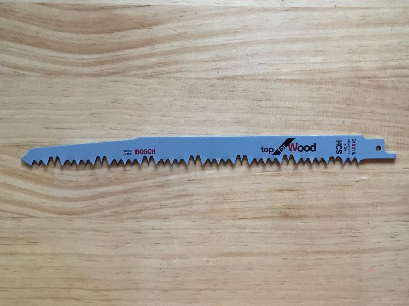 [丸木工坊] 德國BOSCH 軍刀鋸片 S1531L水平鋸片 木工鋸片 鋸條