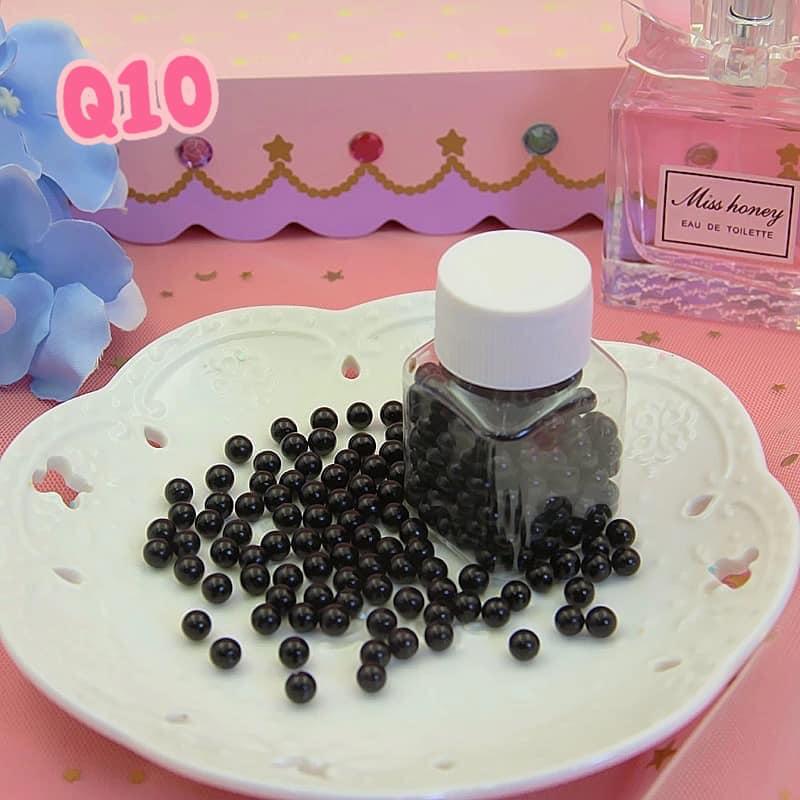 童趣福利社 史萊姆 Q10 仿真珍珠奶茶黑珍珠 罐裝 食玩 史萊姆 手做 DIY 材料