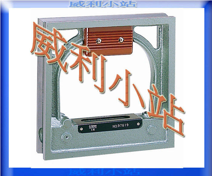 威利小站】【100mm/0.1mm】日本製RSK 精密角型水準器水平儀水平尺,機械