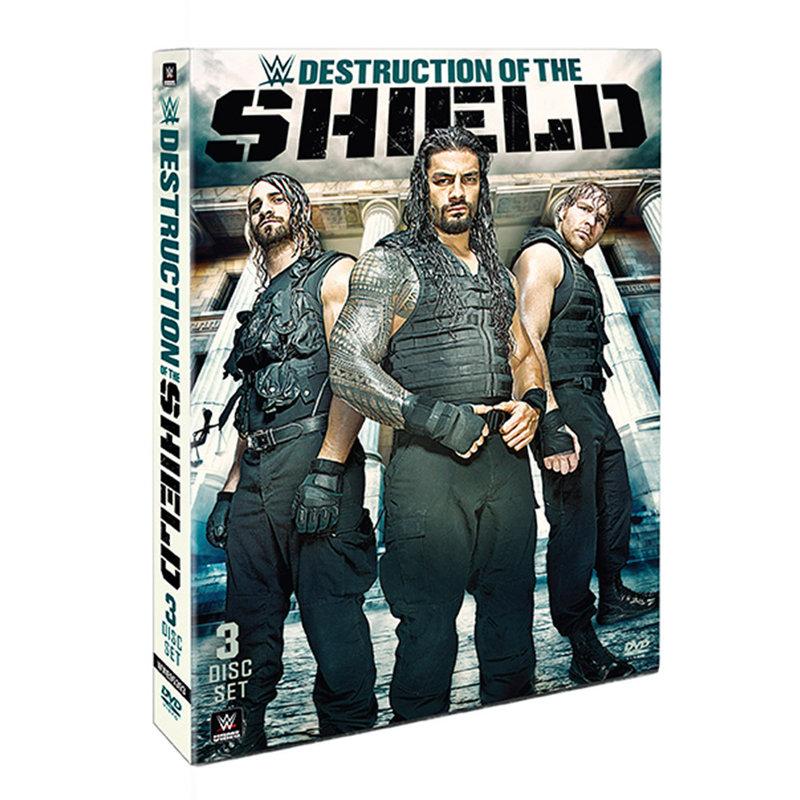 [美國瘋潮]正版WWE The Destruction of the Shield DVD 神盾軍團毀滅之路賽事精選集