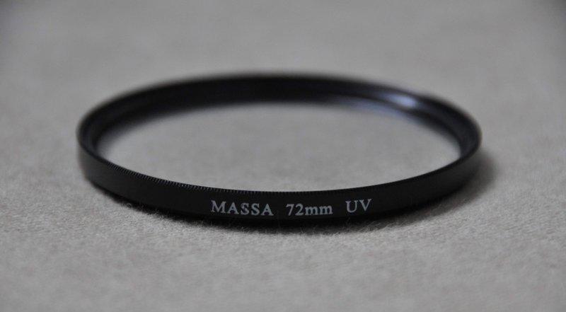 全新 MASSA UV保護鏡 72mm