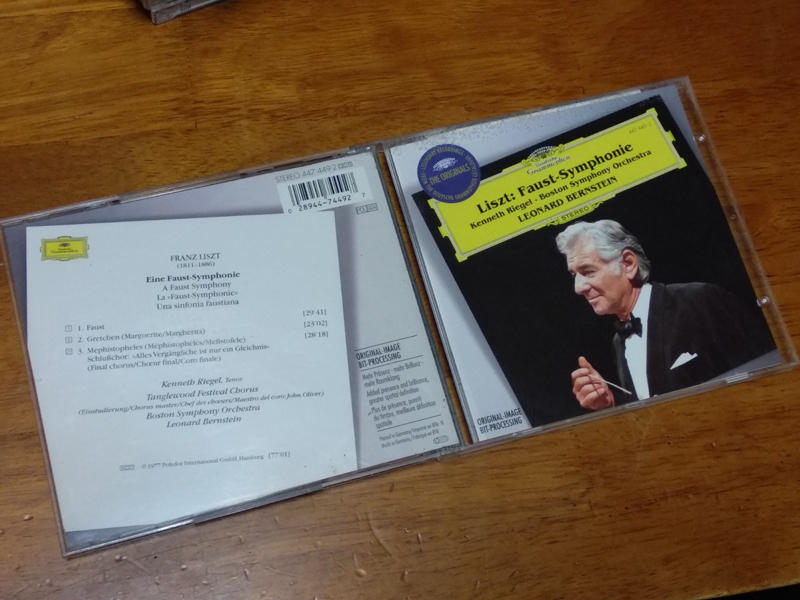 Liszt李斯特:Faust Symphony / Leonard Bernstein 伯恩斯坦