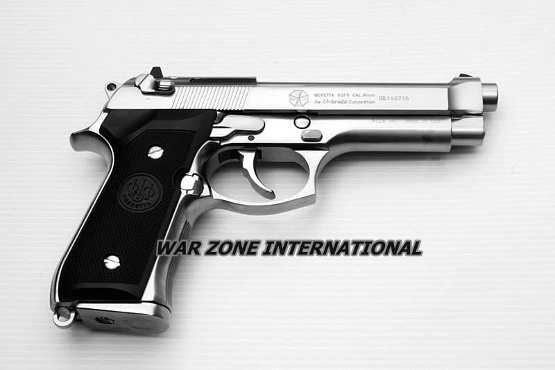 WZ Beretta M9 92 刻字版 保護傘 惡靈古堡 全金屬瓦斯槍 SV 銀 | 露天市集 | 全台最大的網路購物市集