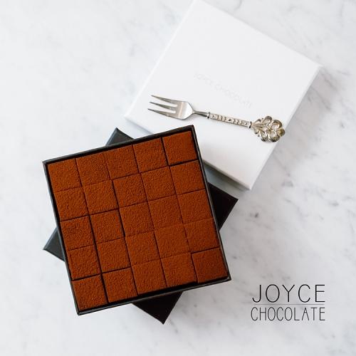 JOYCE巧克力工房-醇苦85%生巧克力禮盒【25顆 / 盒】