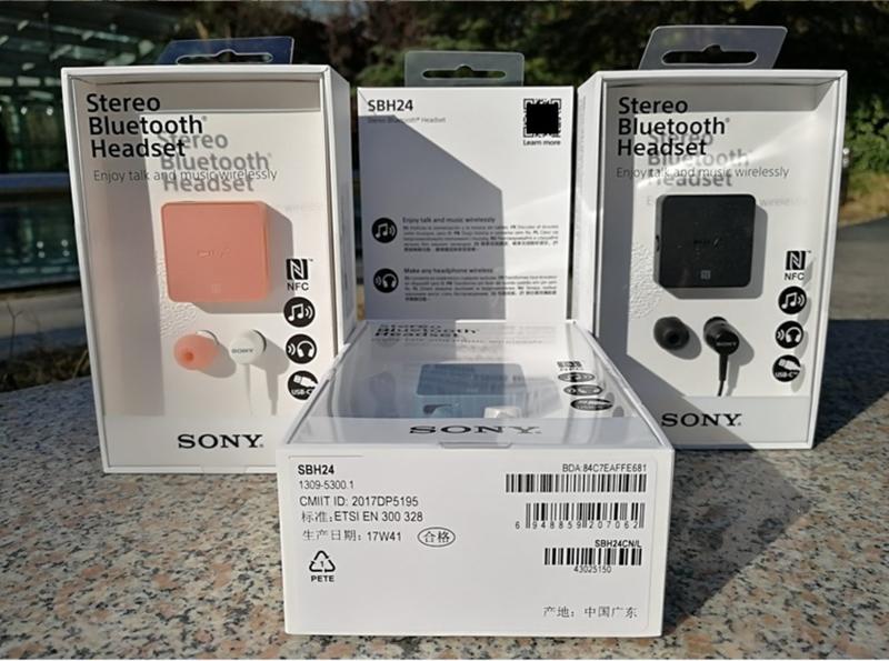 【原廠正品】盒裝 SONY SBH24 SBH-24 NFC 立體聲藍牙耳機 入耳式藍牙運動耳機一對二/SBH20可參考