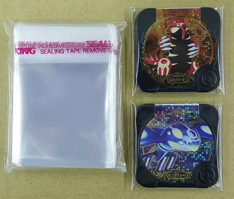 【Fly】神奇寶貝 精靈寶可夢 Tretta 卡匣保護套 透明卡套 約100枚 (卡匣為比對大小 展示品 無包含其中)