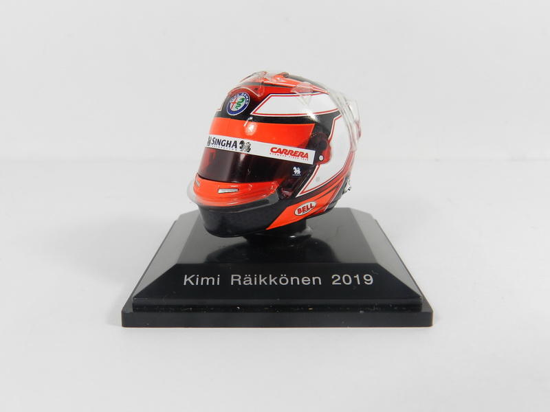 《烈馬驛站》1/8 F1 安全帽 AlfaRomeo Kimi Raikkonen 2019 (Spark) 樹脂