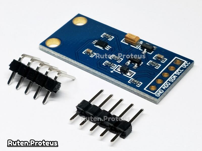 ROHM BH1750 光強度感測(照度計)模組-使用I2C通訊(樹莓派,Arduino, 單晶片,8051,AVR)