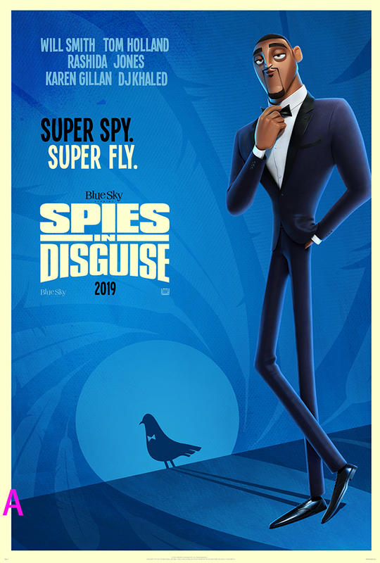[ddt]防水海報《變身特務/Spies in Disguise》04版