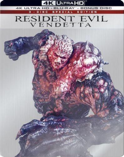 毛毛小舖--藍光BD 惡靈古堡：血仇 4K UHD+BD 三碟限量鐵盒版(中文字幕) Resident Evil