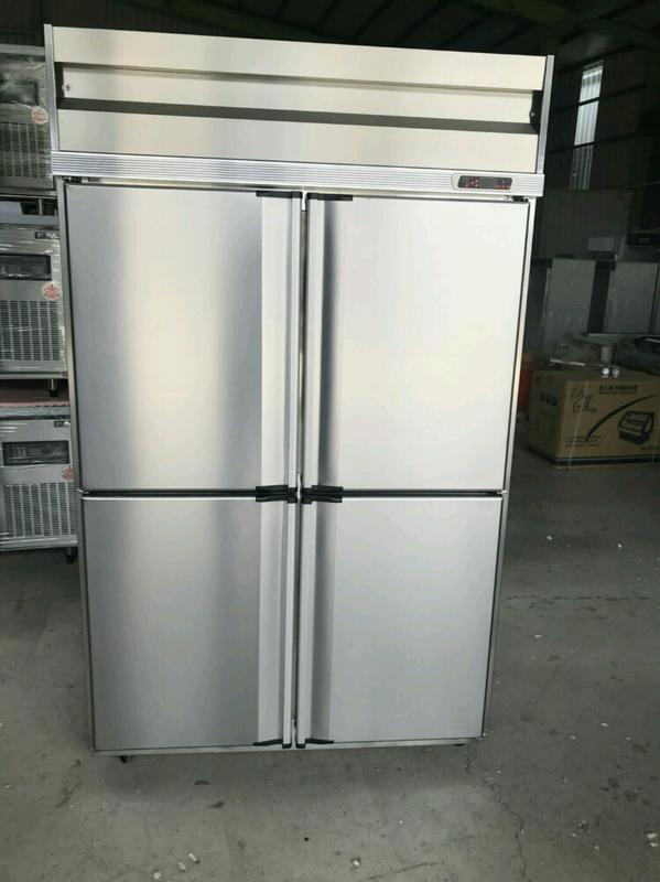 南門餐廚設備拍賣 四門風冷式無霜半凍冰箱