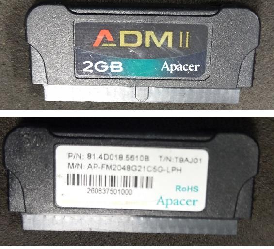 二手APACER ADMII 2GB(未測試當測試報零件品
