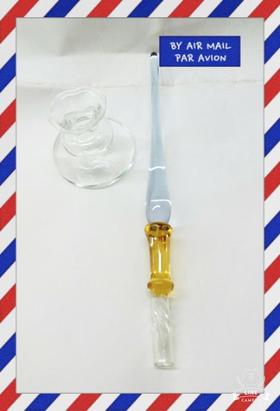 [玻璃國] 手工 玻璃筆  紫色琉璃筆  送禮自用皆宜(1組特價1200元)琉璃筆永久免費維修
