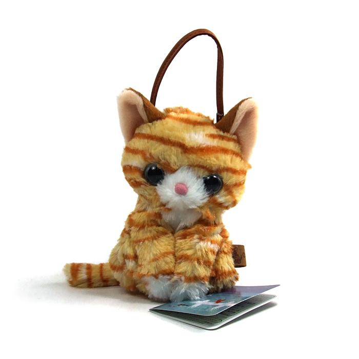 虎斑紋波斯貓零錢包，精緻絨毛貓的時尚流行小提袋，在貓背後的尾巴有拉鍊設計可置入零錢或紙鈔