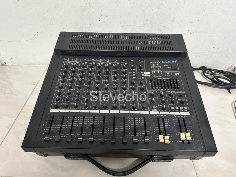 Roland PA-400 POWERED MIXER ローランド PA機器 パワード