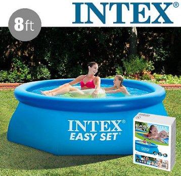INTEX EASY SET美國家庭游泳池 夏天 游泳 直徑183cm 高51cm 充氣式游泳池(不含打氣pump)